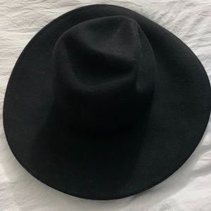 Wide Brim 100% Wool Fedora